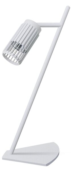 Stolní lampa Vertical, 1x bílé kovové stínítko, w