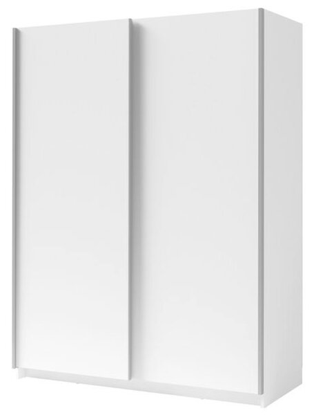 Šatní skříň SPLIT bílá, šířka 150 cm