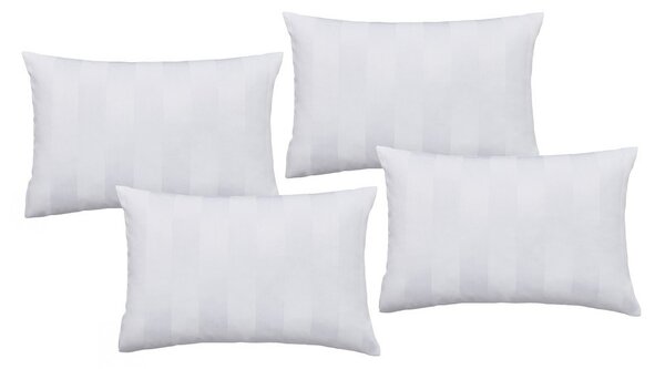 Saténové povlaky na polštáře v sadě 4 ks 75x50 cm So Soft Satin Stripe – Catherine Lansfield