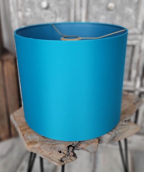 Petrolejové stínidlo na stolní nebo závěsnou lampu Petrol - Ø 30*25cm/ E27 - Collectione