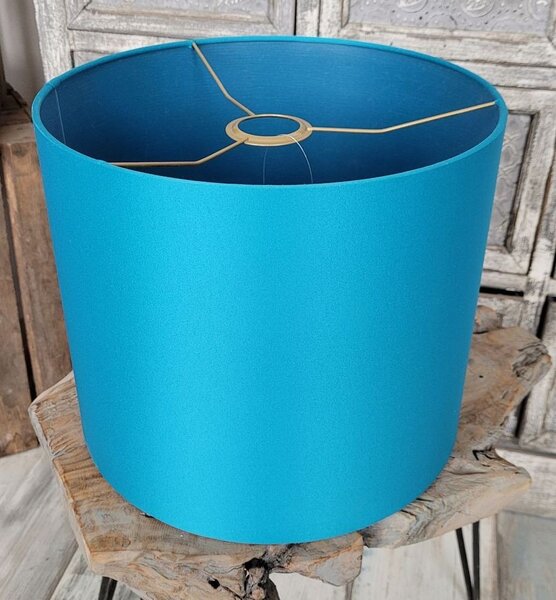 Petrolejové stínidlo na stolní nebo závěsnou lampu Petrol - Ø 30*25cm/ E27 - Collectione