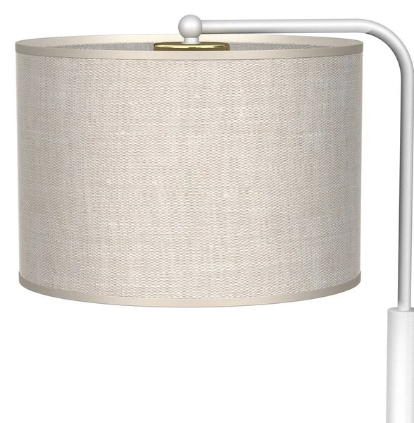 Stolní lampa Lino, 1x lněné stínítko, w