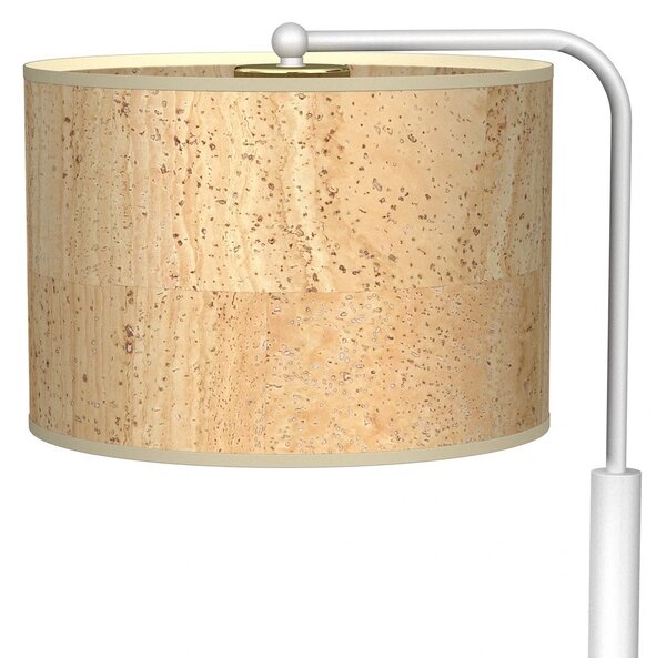 Stolní lampa Cork, 1x korkové stínítko, w
