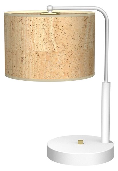 Stolní lampa Cork, 1x korkové stínítko, w