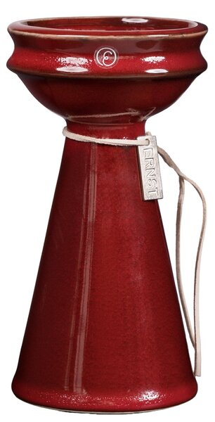 ERNST Kameninová váza Hyacint Red - 16 cm EF569