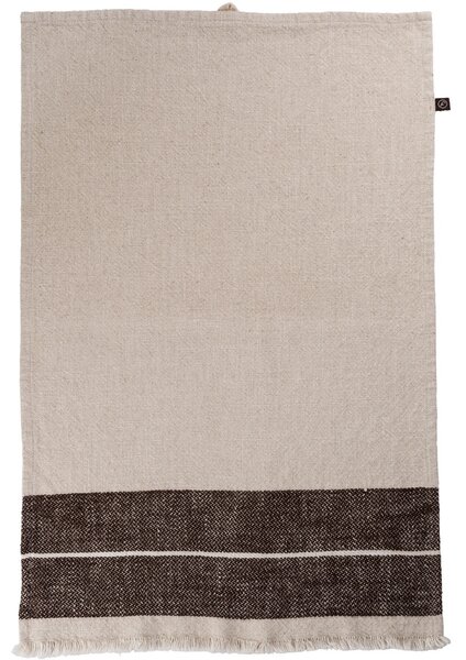 ERNST Kuchyňská utěrka Stripe Brown EF581
