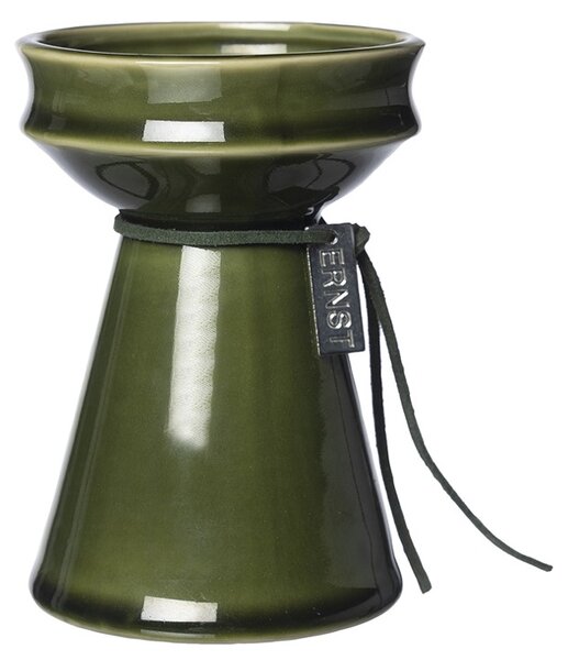 ERNST Kameninová váza Hyacint Green - 12 cm EF572