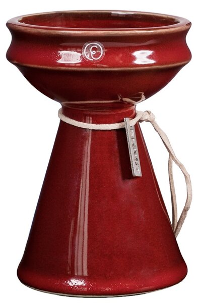 ERNST Kameninová váza Hyacint Red - 12 cm EF570
