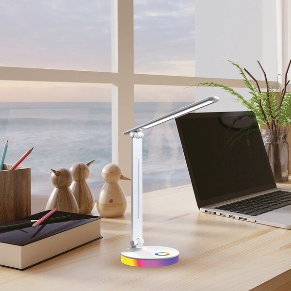 Stolní LED lampa Bruno, 1x LED 5w, 3000-6500k, w, RGB