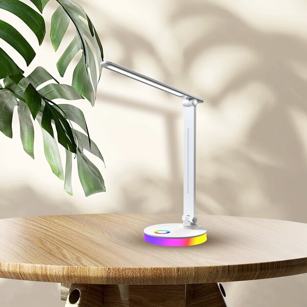 Stolní LED lampa Bruno, 1x LED 5w, 3000-6500k, w, RGB
