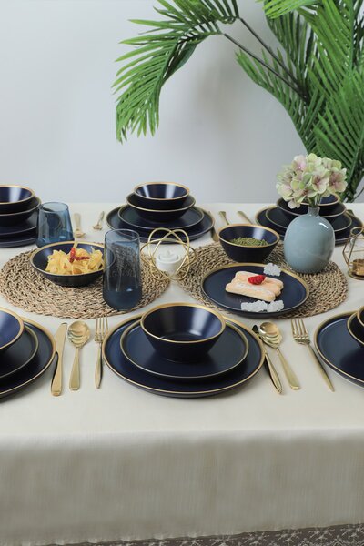 ASIR Porcelánová jídelní souprava STRIPE 24 ks