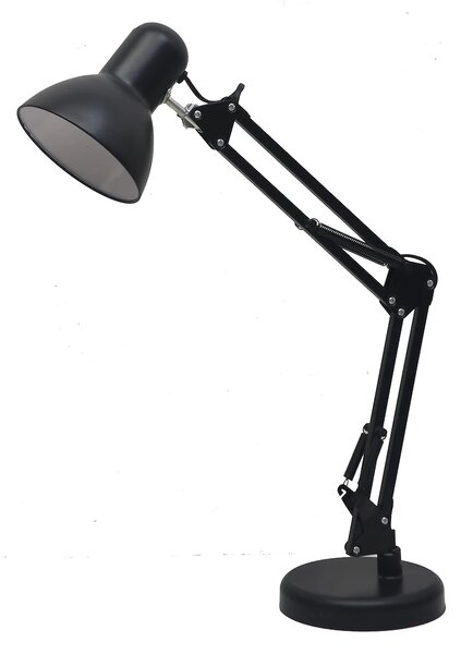 Stolní lampa Nexa, 1x černé kovové stínítko, b