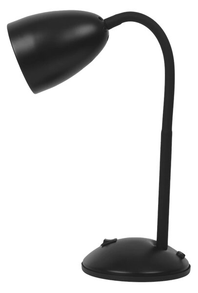 Stolní lampa Logic, 1x černé kovové stínítko, b