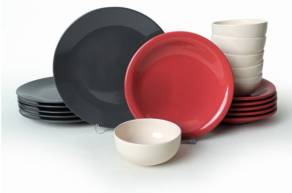 ASIR Keramická jídelní souprava KLASIK 18 ks