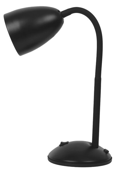 Stolní lampa Logic, 1x černé kovové stínítko, b