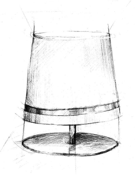 Stolní lampa Bootes, 1x bílé/zlaté textilní stínítko, g