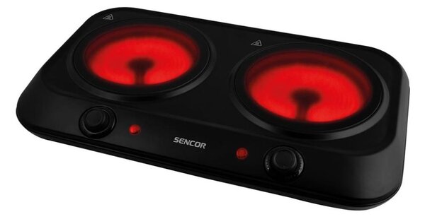 Sencor - Dvojitý sklokeramický vařič 2400W/230V