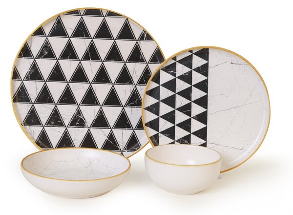 ASIR Porcelánová jídelní souprava FLOOR 24 ks