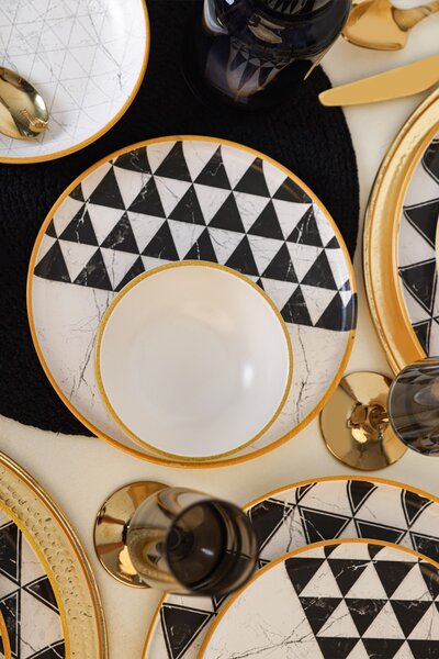 ASIR Porcelánová jídelní souprava FLOOR 24 ks