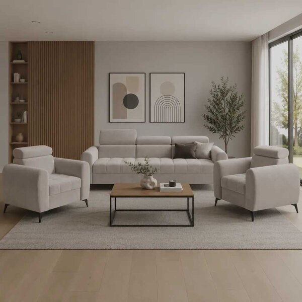 BARELO KRESLO LATKA VIBE 08 TAUPE BEZOVA