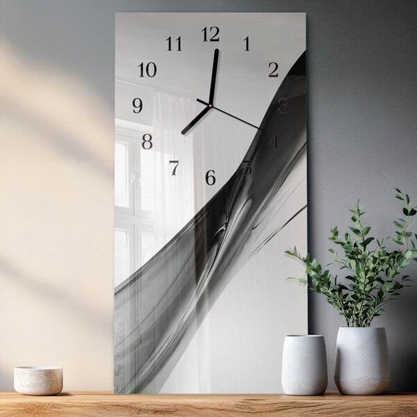 Skleněné hodiny vertikální Vzor zsppc-30x60-00182512