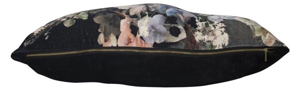 Veliký sametový polštář rozkvetlé květiny Pionie - 40*60*15cm - Mars & More