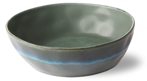 2ks mechová miska na těstoviny 70s moss - Ø 20*5cm/800ml - HKLIVING