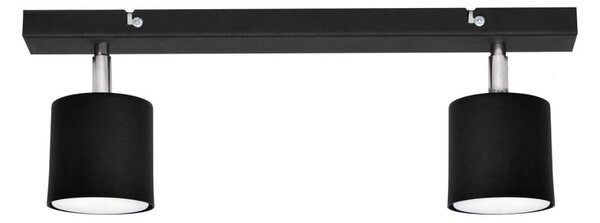 Bodové svítidlo PUNTA 2xGX53/10W/230V černá