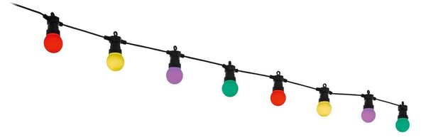 Eglo 34012 - LED RGB Venkovní řetěz CAMPANAS 20xLED/5,8 m IP44