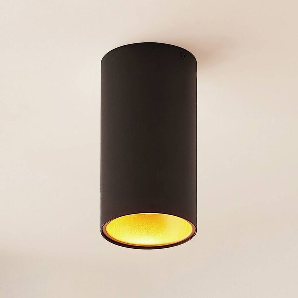 Arcchio - Hinka Round Stropní Lampa H18 Black - Lampemesteren