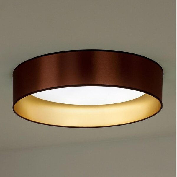 Duolla - LED Stropní svítidlo ROLLER LED/24W/230V pr. 45 cm měděná/zlatá