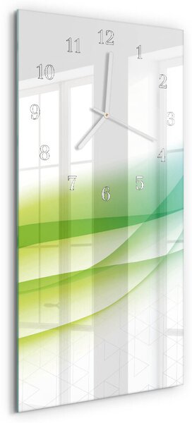 Skleněné hodiny vertikální Vzor zsppb-30x60-00092924