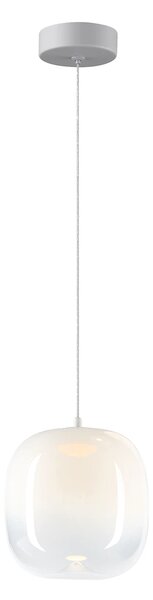 Závěsné svítidlo Vaso, 1x bílé skleněné stínítko, (fi 15cm), w