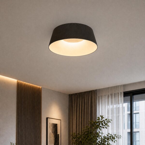 VK Light Aelia LED stropní svítidlo Černá