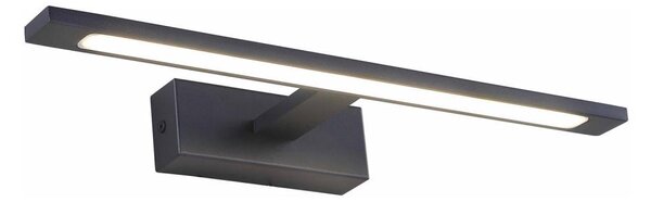 Zuma Line W89443-12W-BK - LED Osvětlení zrcadla ALTER LED/12W/230V IP44 černá