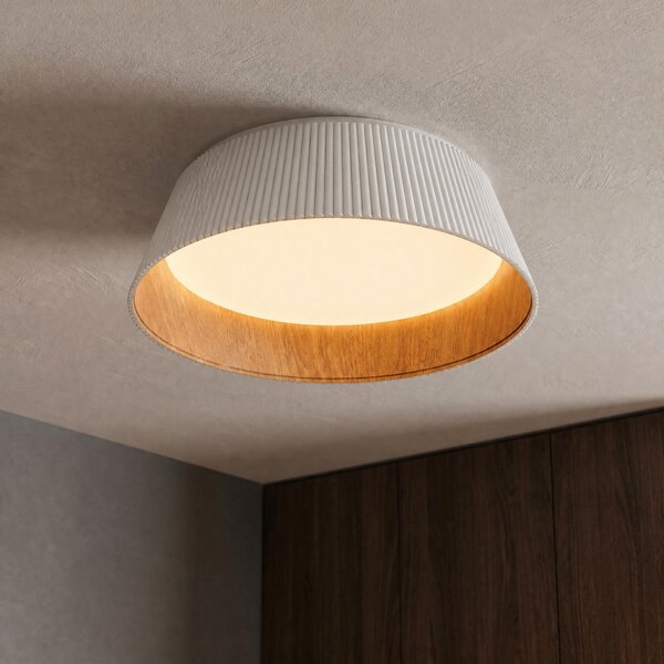 VK Light Aelia Wood LED stropní svítidlo Bílá