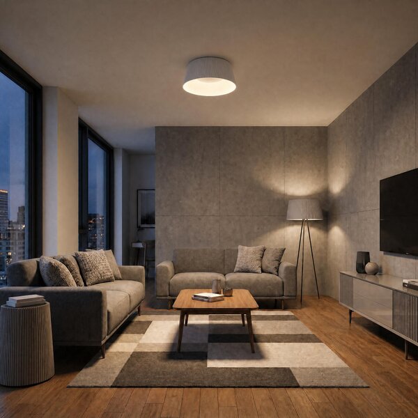 VK Light Aelia LED stropní svítidlo Černá