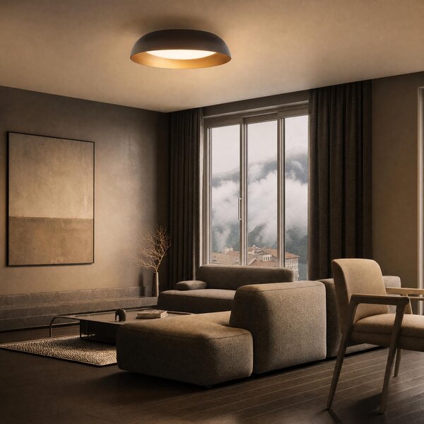 VK Light Enya LED stropní svítidlo Hnědá