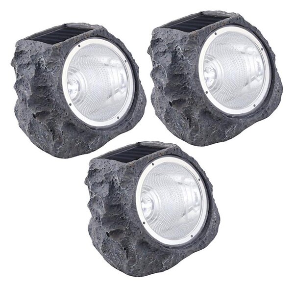 Eglo 48505 - SADA 3x Solární LED osvětlení 3xLED/0,06W 600 mAh