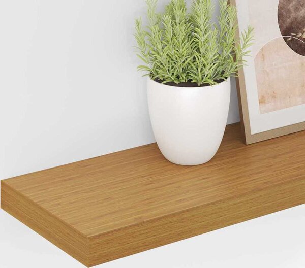 VidaXL Plovoucí nástěnné police 4 ks 80 x 23,5 x 3,8 cm MDF [42019994] Barva: Bílá