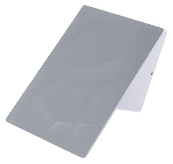 Exteriérové ​​nástěnné LED svítidlo Cracks, 1x LED 10w, bílé