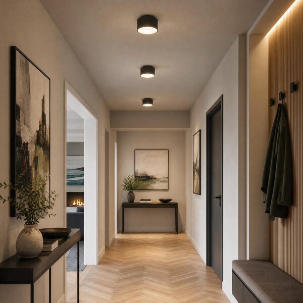 VK Light Eos G9 stropní svítidlo Černá