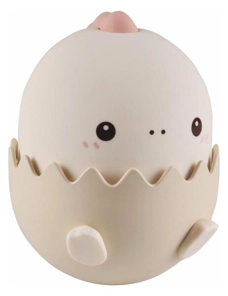 LED RGBW Stmívatelná dětská dotyková lampa BABY DINO LED/0,75W/5V 1200mAh růžová