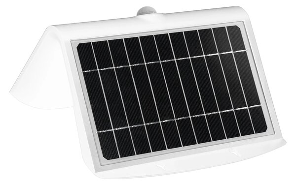 Exteriérové ​​solární nástěnné LED svítidlo Butterfly, 1x LED 6,8w, bílá, pohybový senzor