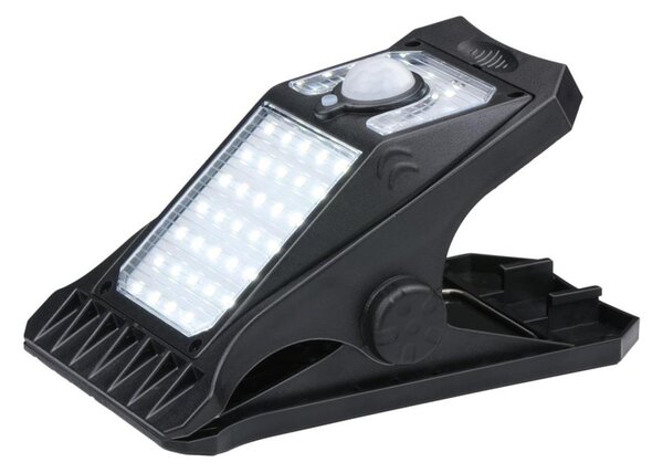 Grundig - LED Solární svítidlo se senzorem CLIP-ON LED/9W/3,7V IP44