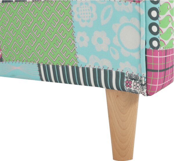 Křeslo ušák Chicory patchwork M1