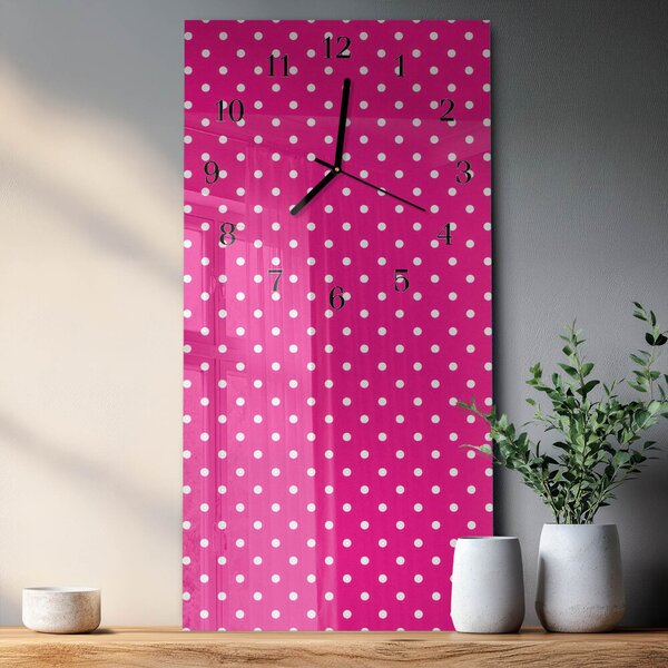 Skleněné hodiny vertikální Řízení zsppc-30x60-00180052