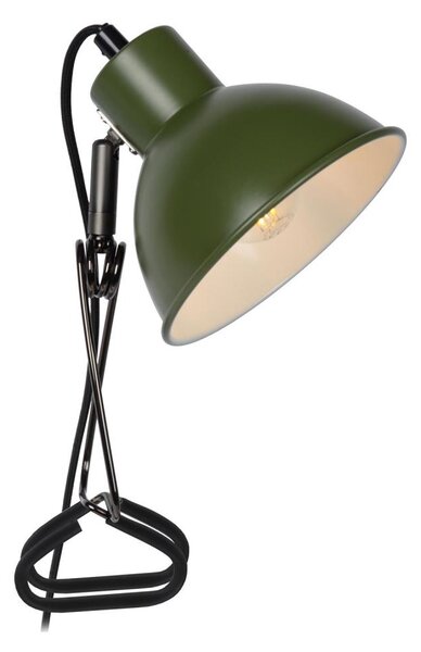 Lucide 45987/01/33 - Lampa s klipem MOYS 1xE27/40W/230V zelená
