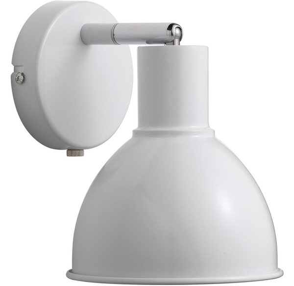 Nordlux - Nástěnné bodové svítidlo POP 1xE27/18W/230V bílá