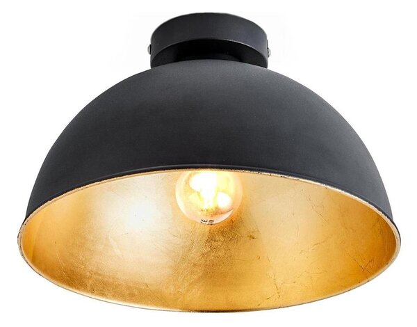 B.K. Licht 1322 - Stropní svítidlo 1xE27/60W/230V černá/zlatá